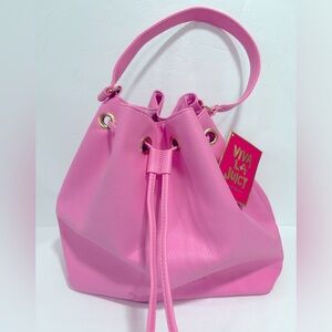 NWT Juicy Couture pink bucket bag